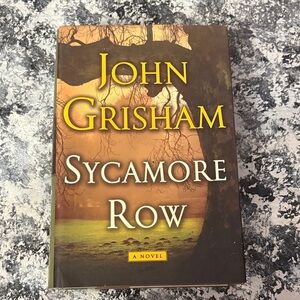John Grisham Hardcover Book - Dark Olive Green Cover